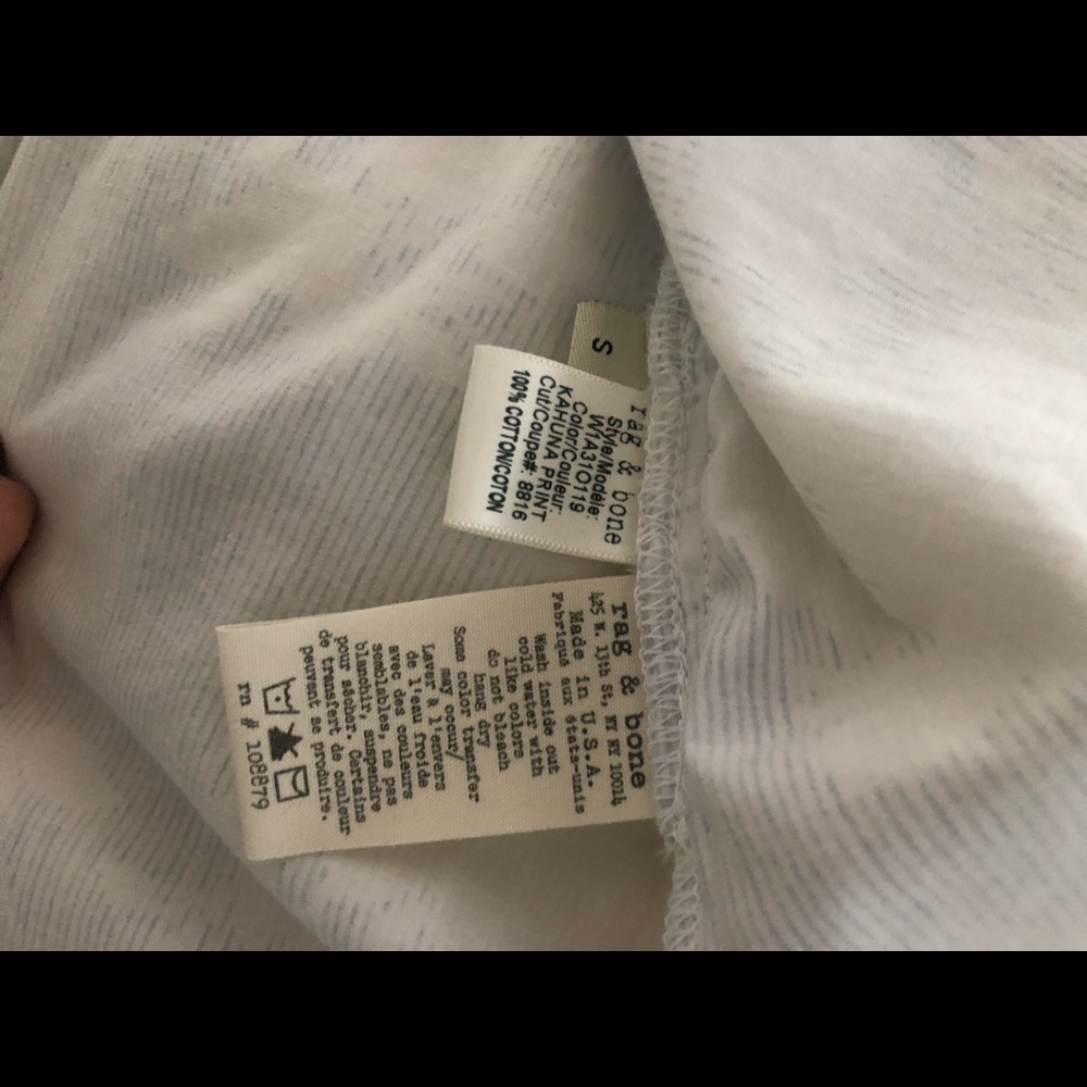 Rag & Bone Kahuna floral print button down tank - Picture 5 of 5